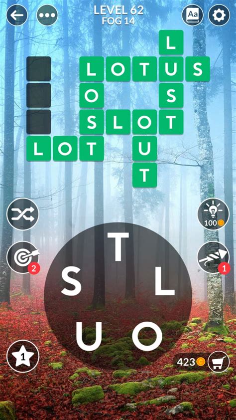 wordscapes 612|Wordscapes Level 62, Fog 14 .
